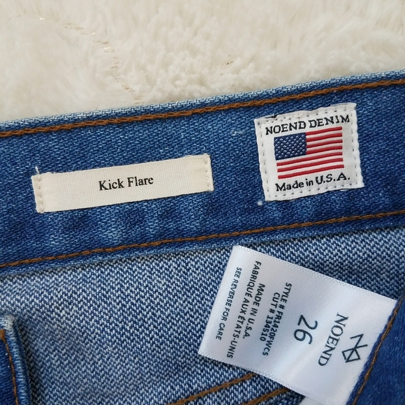 NOEND Denim Farrah Kick Flare Jeans - Picture 12 of 14
